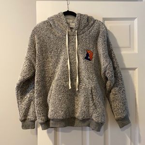 Bucknell Logo Fuzzy Sweatshirt